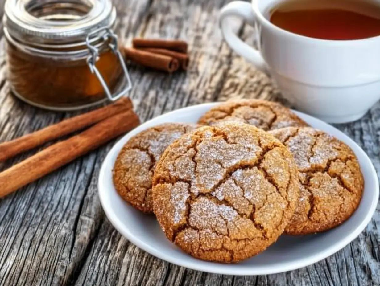 Soft-molasses-cookies