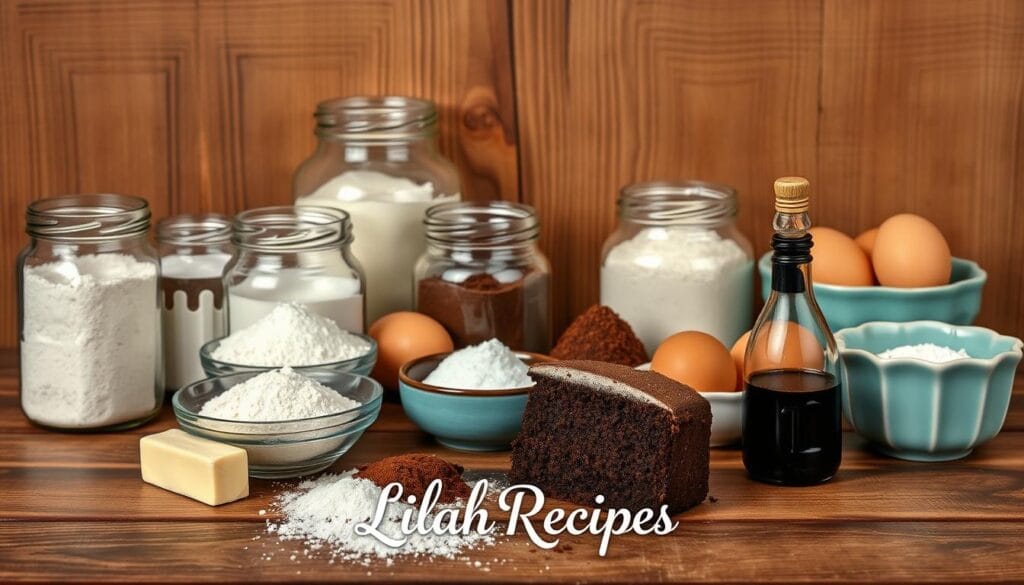 1920's Chocolate Cake Ingredients