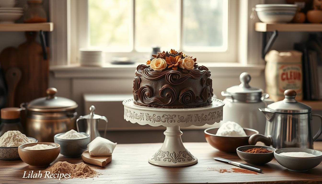 1920's recipe for chocolate cake