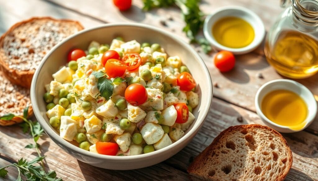 Breakfast Edamame Egg Salad