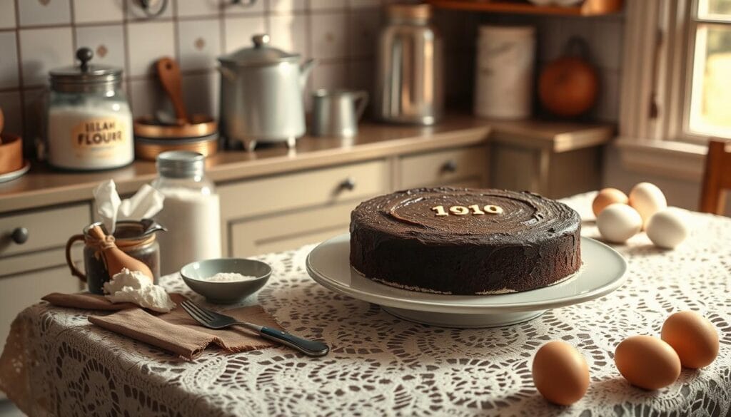 Depression Era Chocolate Cake History