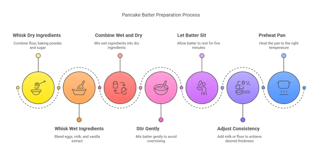 Pancake Batter Preparation Process