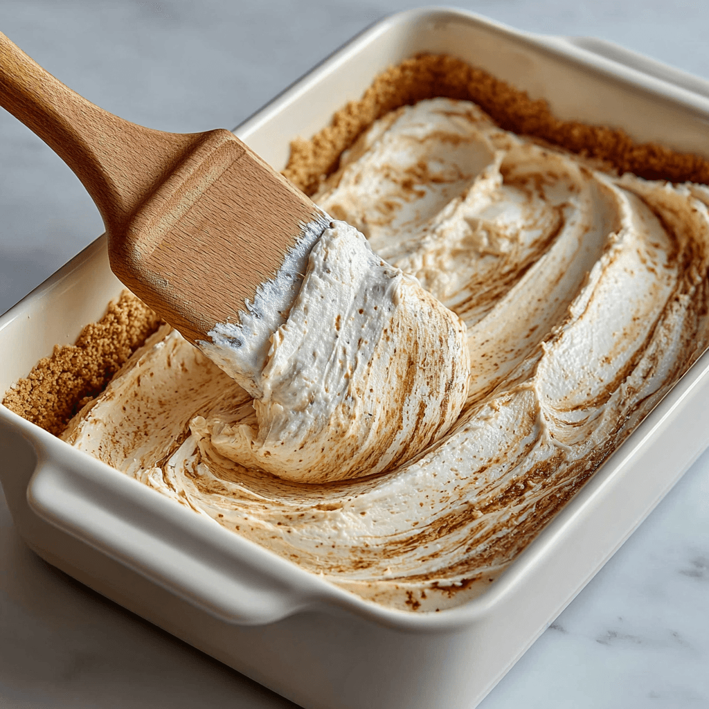 Spreading cream cheese layer Spreading cream cheese layer