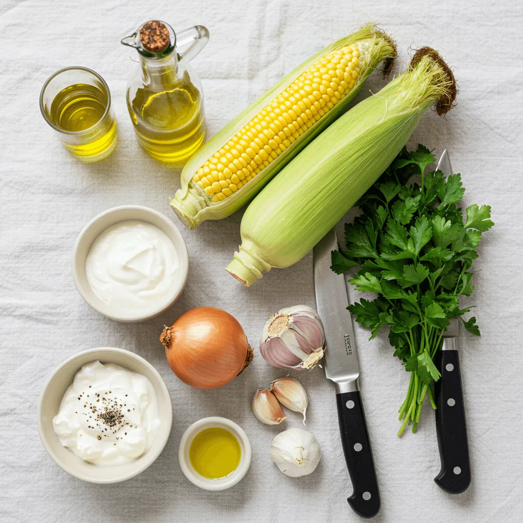 chilled corn soup ingredients 1