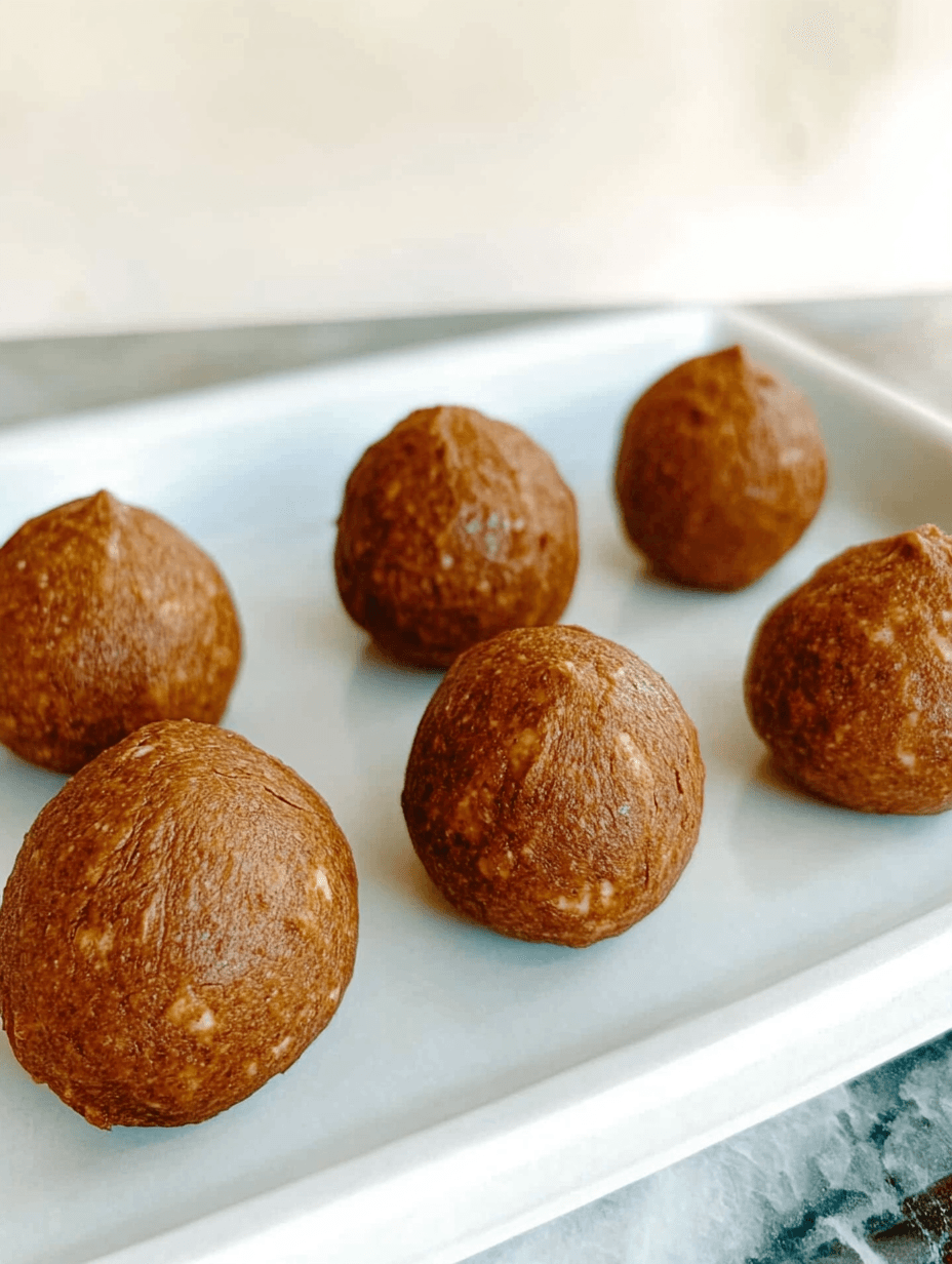 chocolate-tahini-protein-balls-rolling12 rolling chocolate tahini protein balls no-bake steps