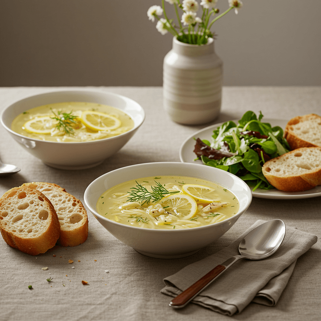 Lemon Chicken Orzo Soup Served Lukewarm: How to Nail It 6 lemon chicken orzo soup served lukewarm table