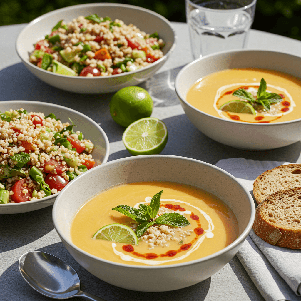Cold Sweet Potato Coconut Soup: How to Make It Extra Creamy 6 serving cold sweet potato coconut soup