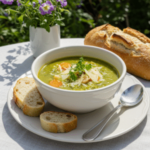 Easy Spring Green Minestrone You’ll Make Again and Again 1 Spring Green Minestrone Recipe Card