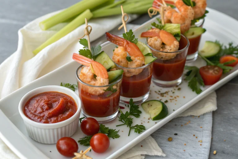 What Makes These Bloody Mary Shrimp Shooters So Good
