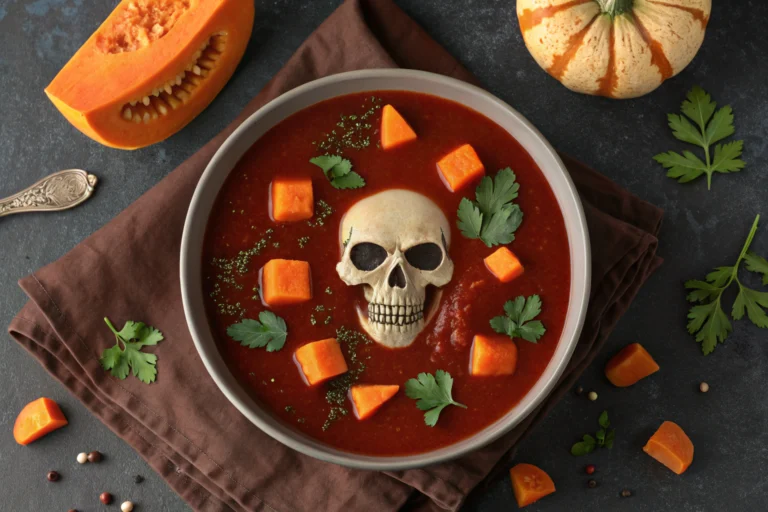 What Makes This GHOULISH Skull & Pumpkin Soup So Good