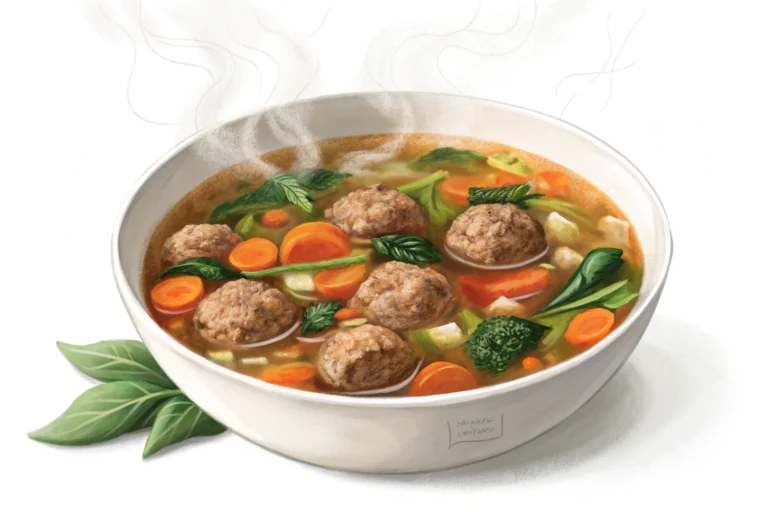 What Makes This Meatball Soup So Good